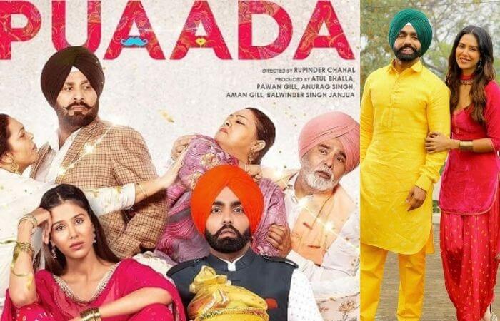 Puaada Punjabi Film by Ammy Virk and Sonam Bajwa release date and review
