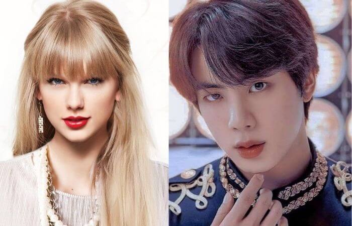 BTS Jin Becomes The Most wanted Singer For Taylor Swift 2021