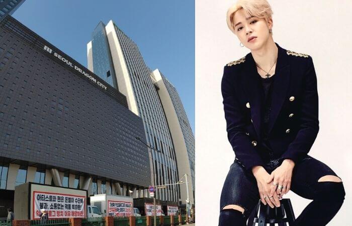 Angry Fans of BTS' Jimin Send Protest Truck to Big Hit Entertainment Alleging Mismanagement