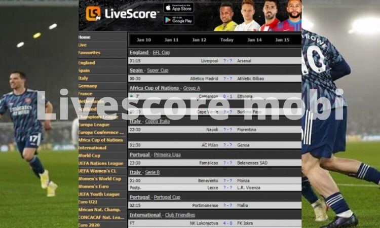 Livescore Mobi Review: Livescore.mobi for Live Soccer Scores and Sports Result 2022