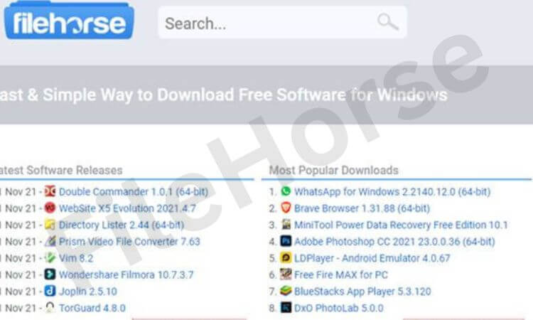 FileHorse.com-Free Software & Games Download for Windows in 2023