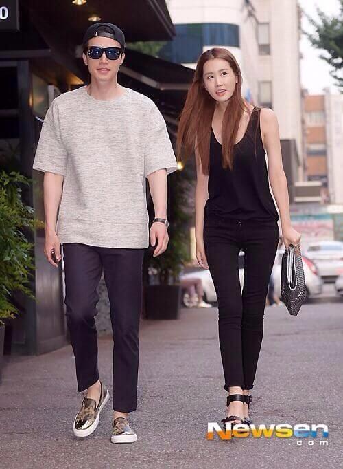 Lee Dong Wook and Lee Da-Hae