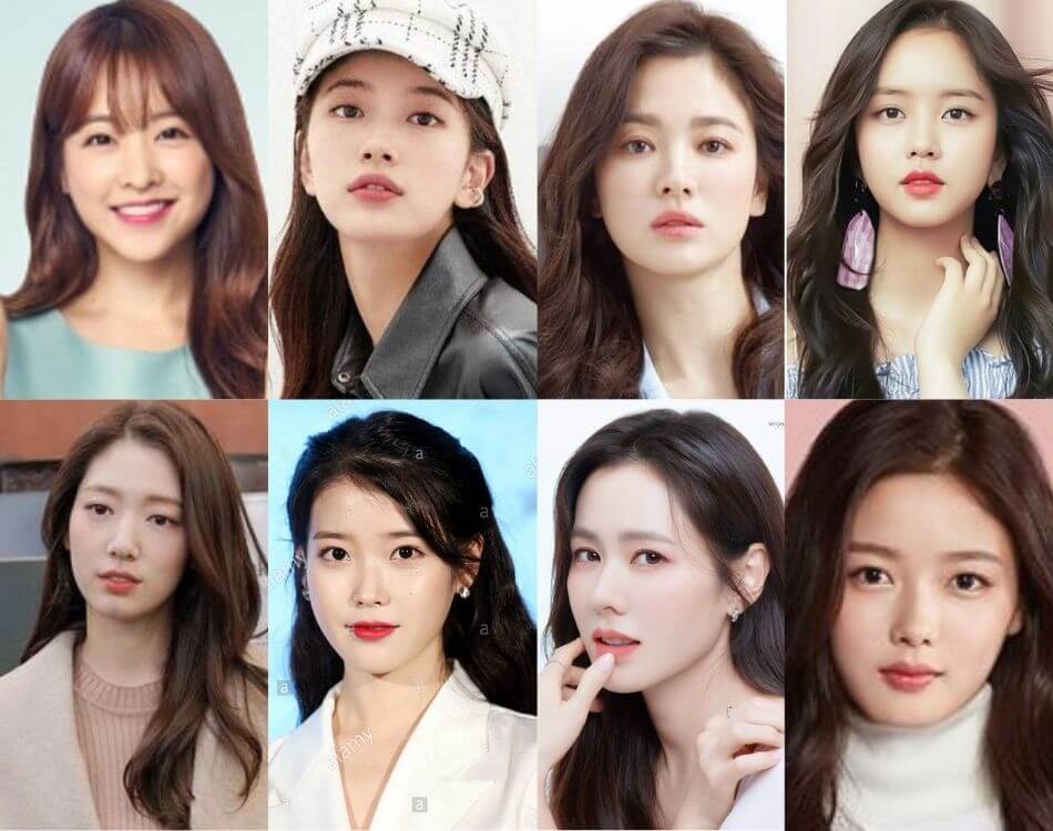 Korean actresses prettiest The Most