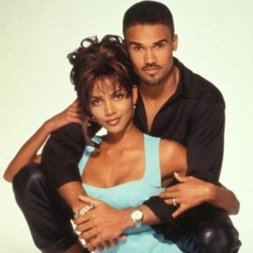 Shemar Moore and Halle Berry