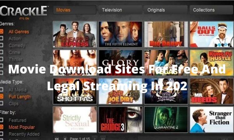 Free Movie Download Websites For Free And Legal Streaming In 2022