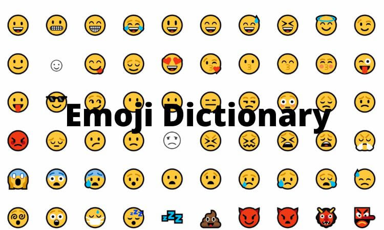 Emoji  Dictionary What Does This Emoji Mean Emoji Face Meanings Explained 2022