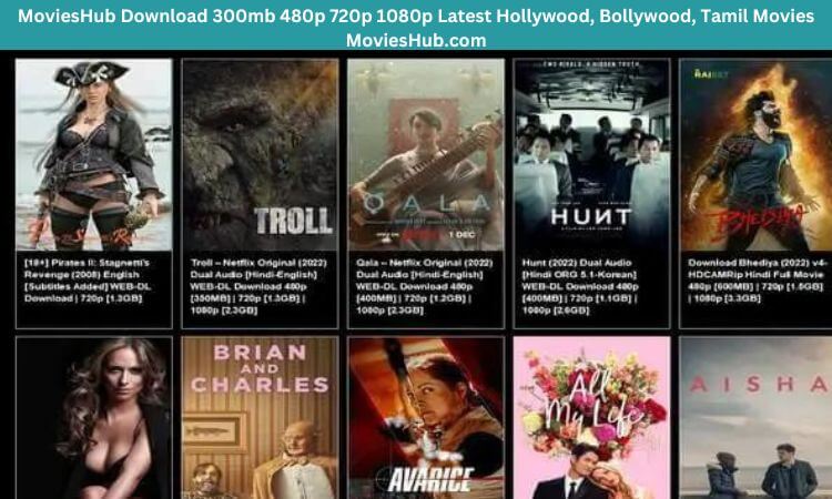 MoviesHub Download 300mb 480p 720p 1080p Latest Hollywood, Bollywood, Tamil Movies MoviesHub.com