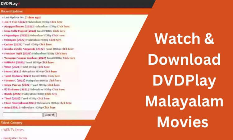 DVDPlay How to Watch & Download DVDPlay Malayalam Movies 