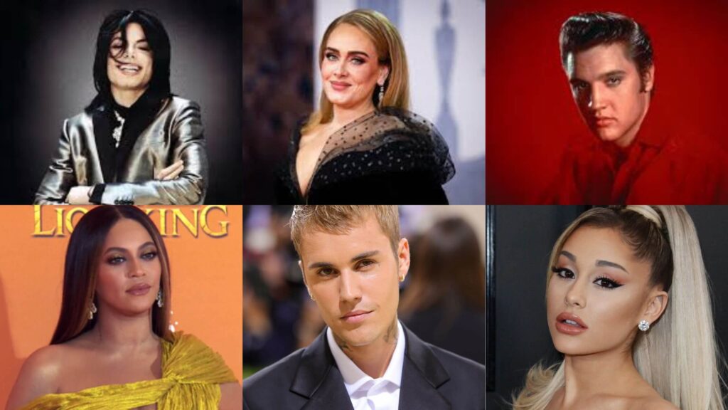 Top 20+ Most Famous Singers in the World Ever